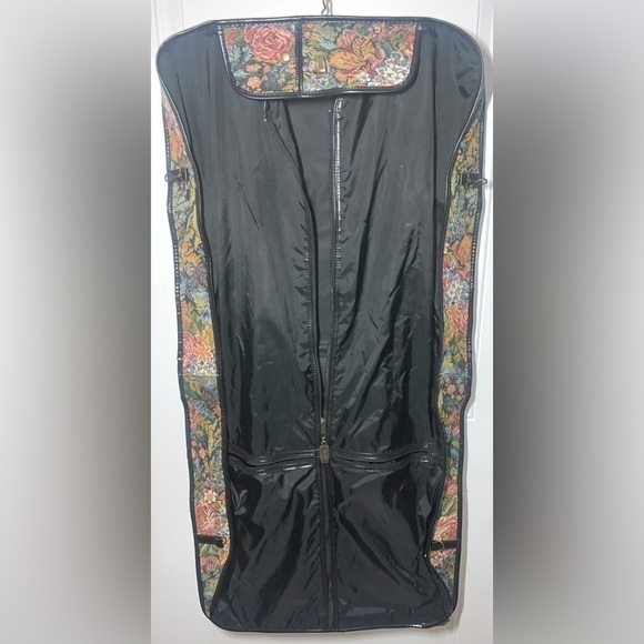 Verdi Vintage 90s Floral Tapestry Luggage matching set of 4 suit case vacation - Picture 12 of 15